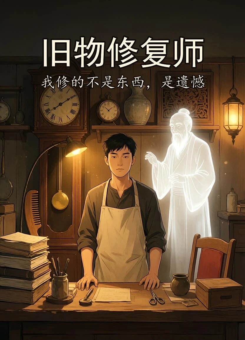 《舊物修復師:我修的不是東西》封面